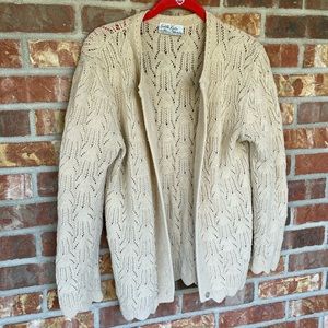 Vintage knit cardigan